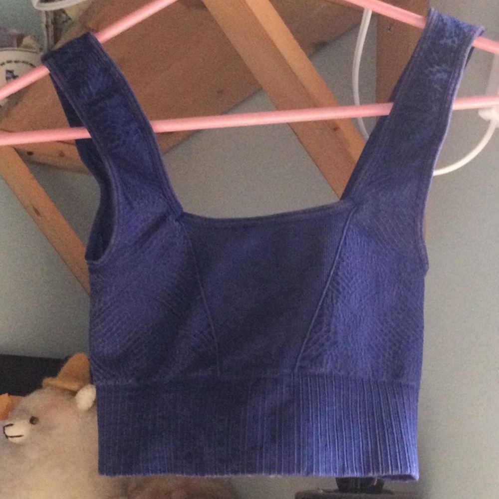 NWOT FP Movement Good Karma Tile Textured Square Neck - Picture 9 of 15